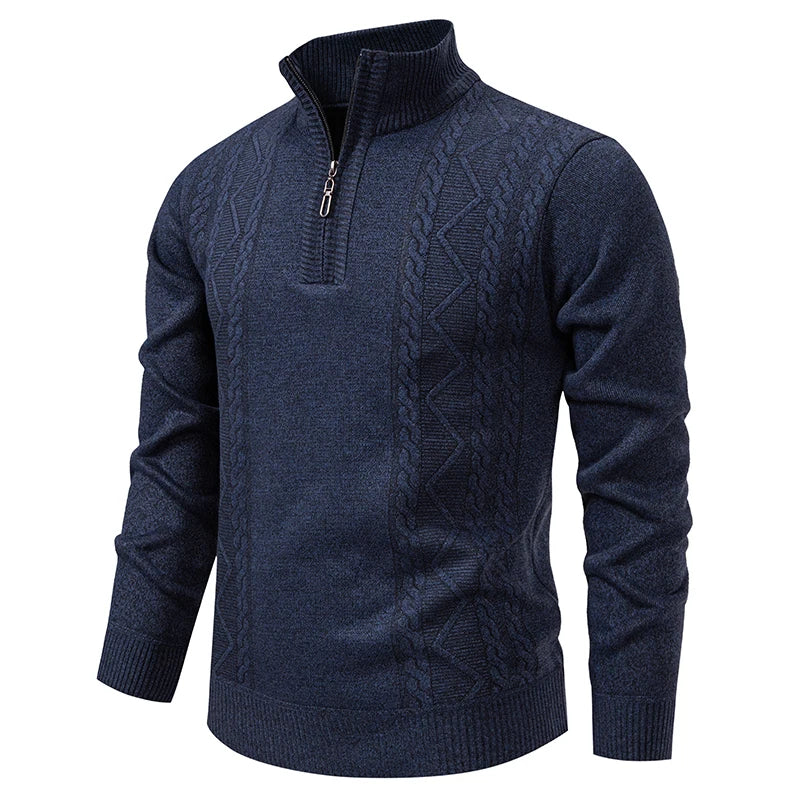 Men's Half-Zip Pullover Sweater