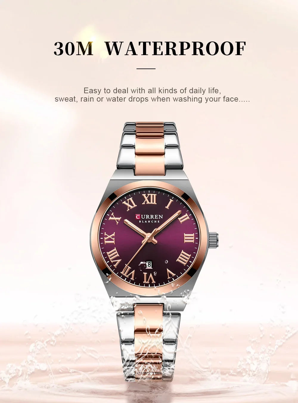 Waterproof Fashion Watch for Women