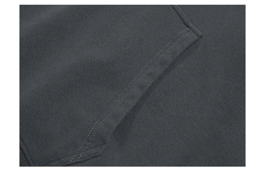 Men 390g Carbonized Compact Spinning Fabric Wardrobe Essentials Sweatshirt Hoodie