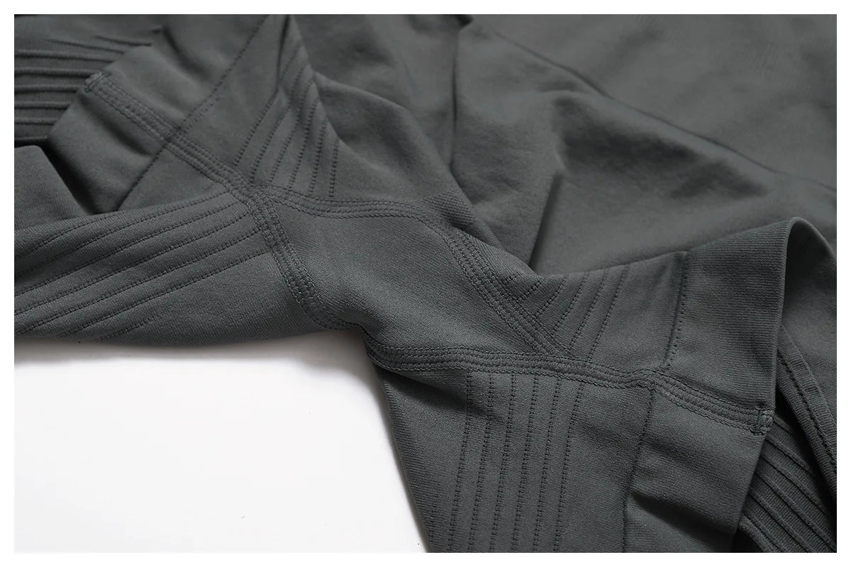 Seamless High Waist Gym Shorts - Push Up Yoga Cycling Shorts