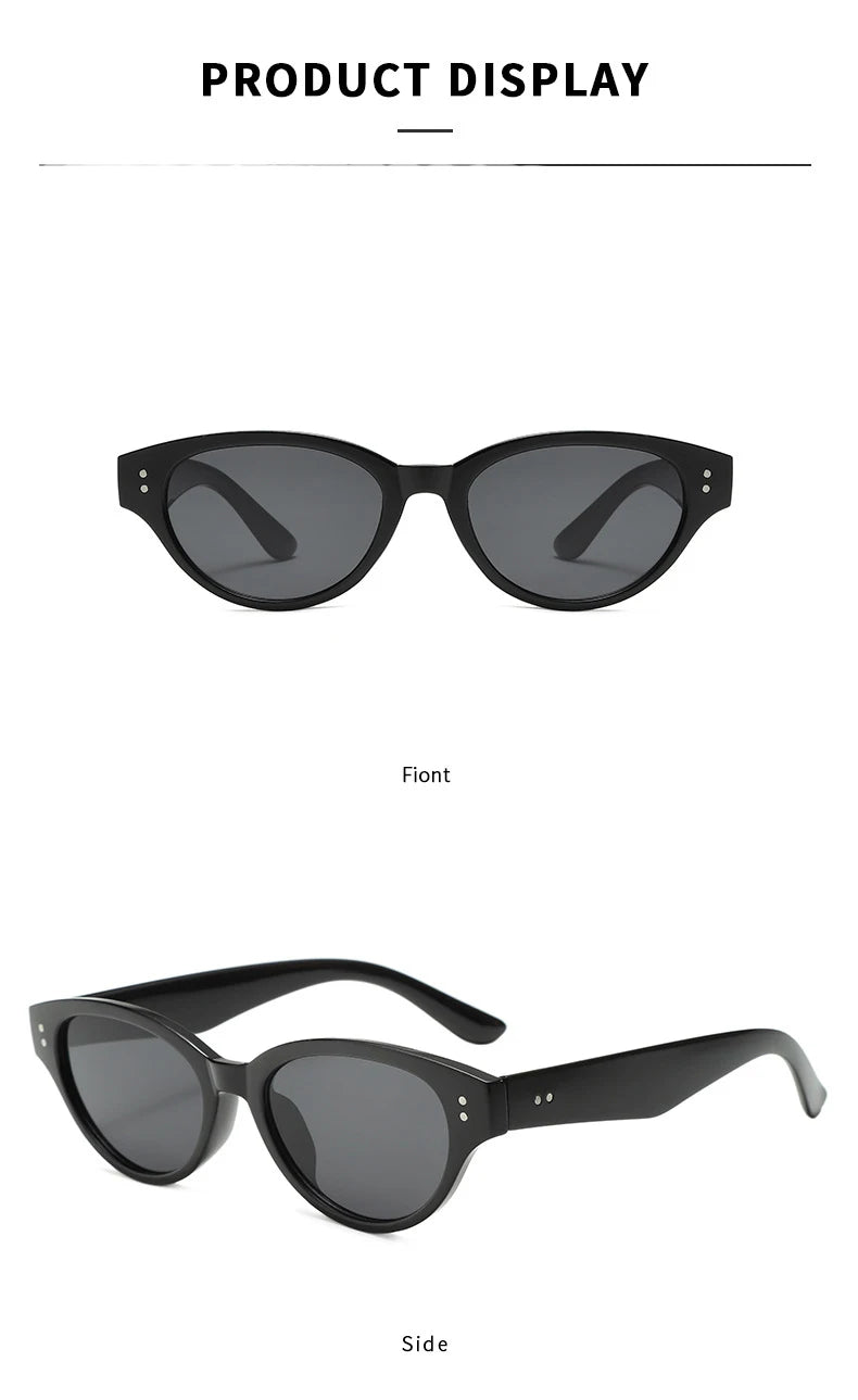 Small Square Sunglasses - Trendy Vintage Hip Hop Eyewear UV400 for Women & Men