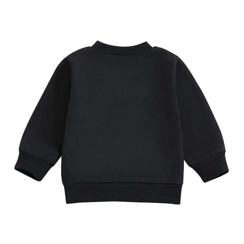 Baby Boys' Sports Style Sweatshirt - Casual Long Sleeve Pullover
