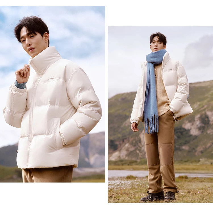 Unisex Windproof Waterproof Puffer Jacket - Winter Cold-Proof Outerwear