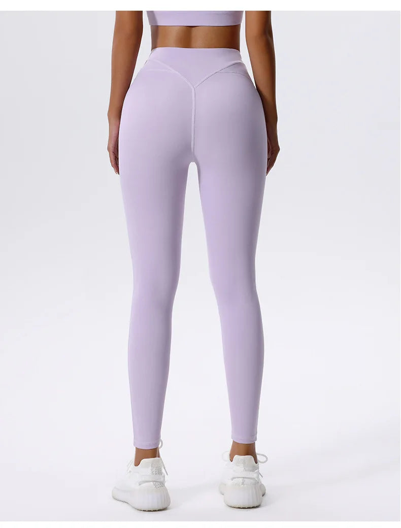 Women's High Waist Sports Leggings Slim Fit Super Stretch Yoga Pants  Butt Lift Workout Tights Gym Clothes Sportswear