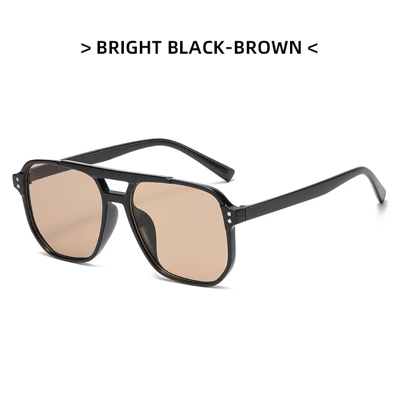 Men's Retro Plastics Frame UV400