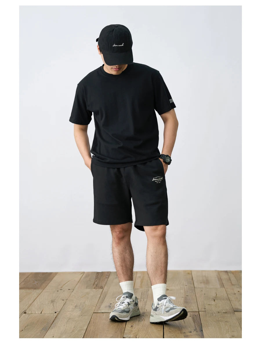 Men's T-Shirt and Shorts Jogging Set Athletic Sports  2 Piece Outfit