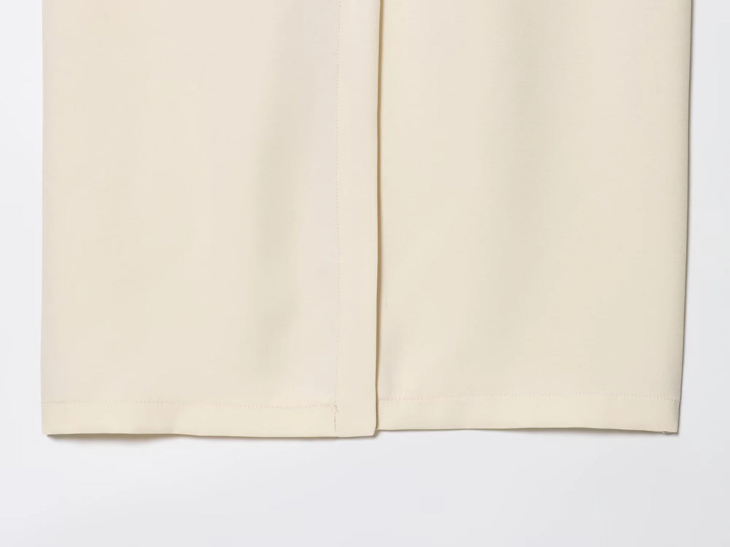Women's Crepe Silk V-Neck Sleeveless Top & High Waisted Midi Skirt Set