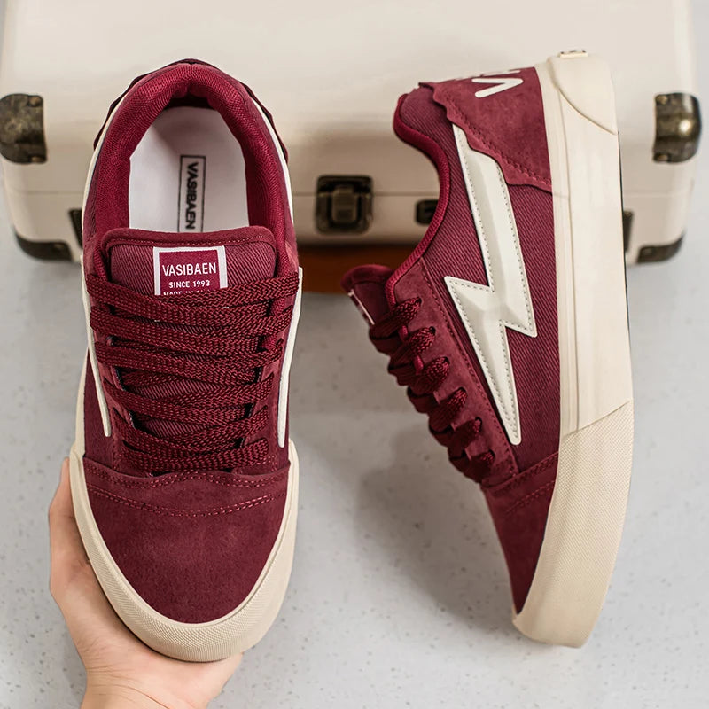 Lightning Design Sneakers - Men's High Performance Running & Basketball Trainers