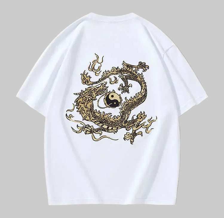 Dragon Embroidered T-Shirt