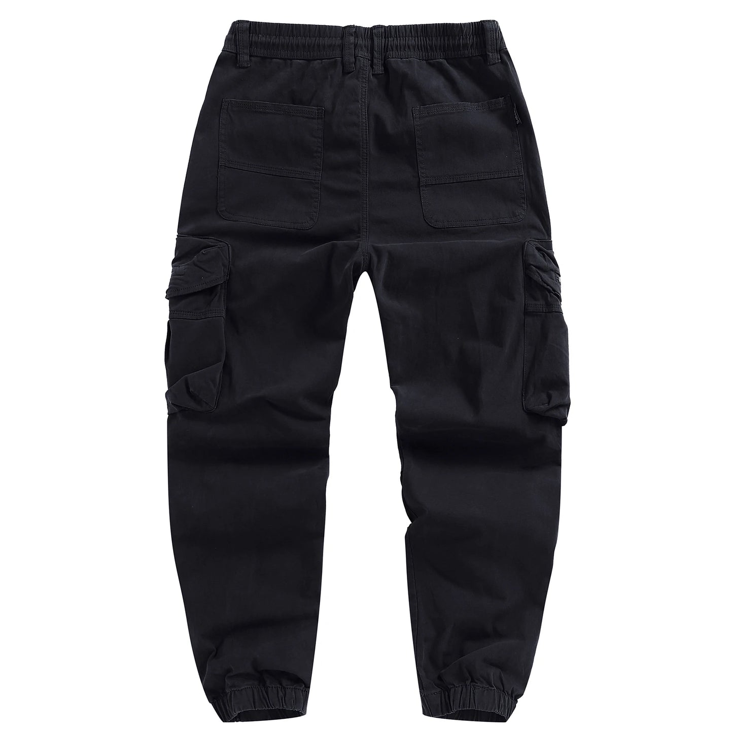 Men's Safari Style Casual Pants - Multi-Pocket Full Length Trousers