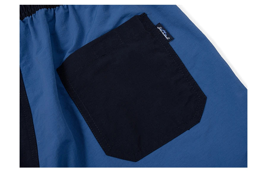 Men's  Thin Contrast Colour Shorts