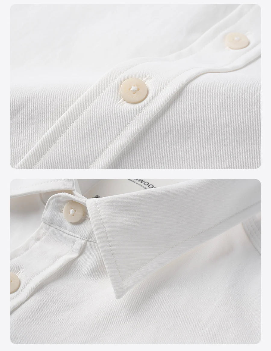 Men's Spring Oversize 180gsm Solotex Soft Fabric Quick-Dry Wrinkle Free  Shirt