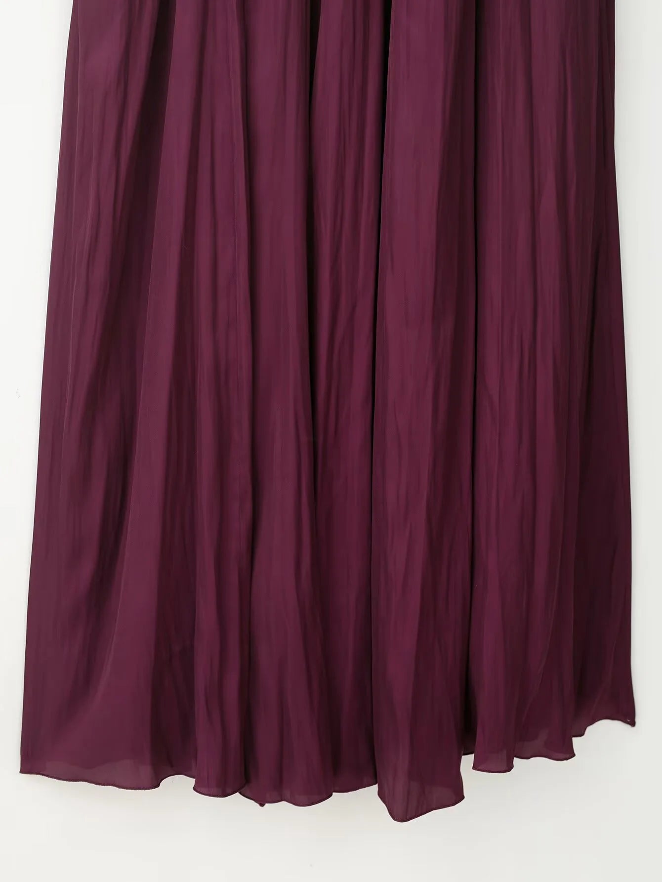 Women's Backless Silk Satin Long Dress - Elegant Summer Evening Style