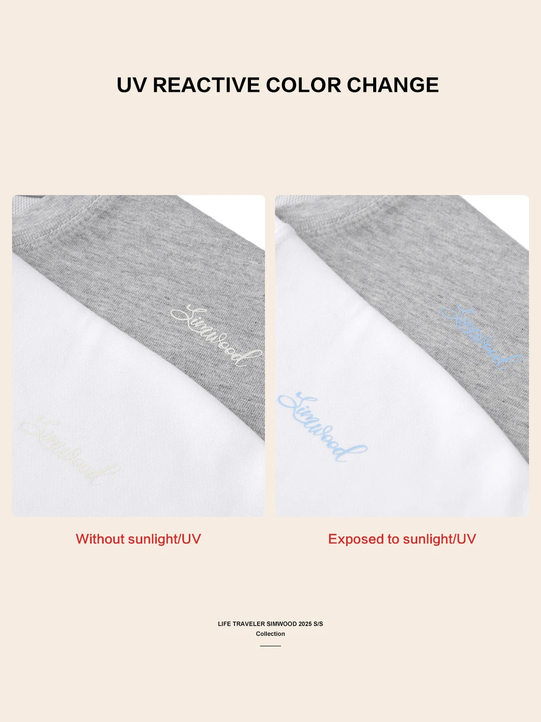 UV Color-Changing Quick-Dry T-Shirt - Men's Moisture-Wicking Athletic Tee