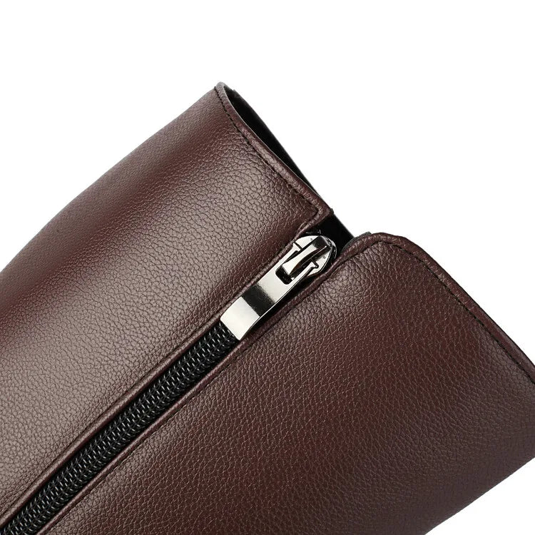 Faux Suede Ankle Boots - 5cm Flat Heel with Belt Buckle Detail