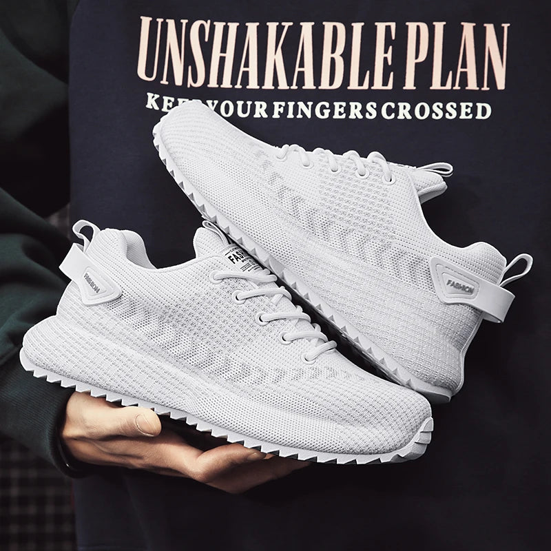 Men's Casual Platform Sports Shoes Breathable Sneakers