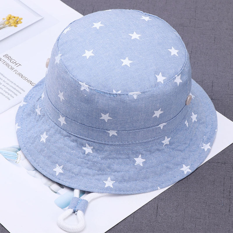 Children's Baby Cotton Cartoon Bucket Hat