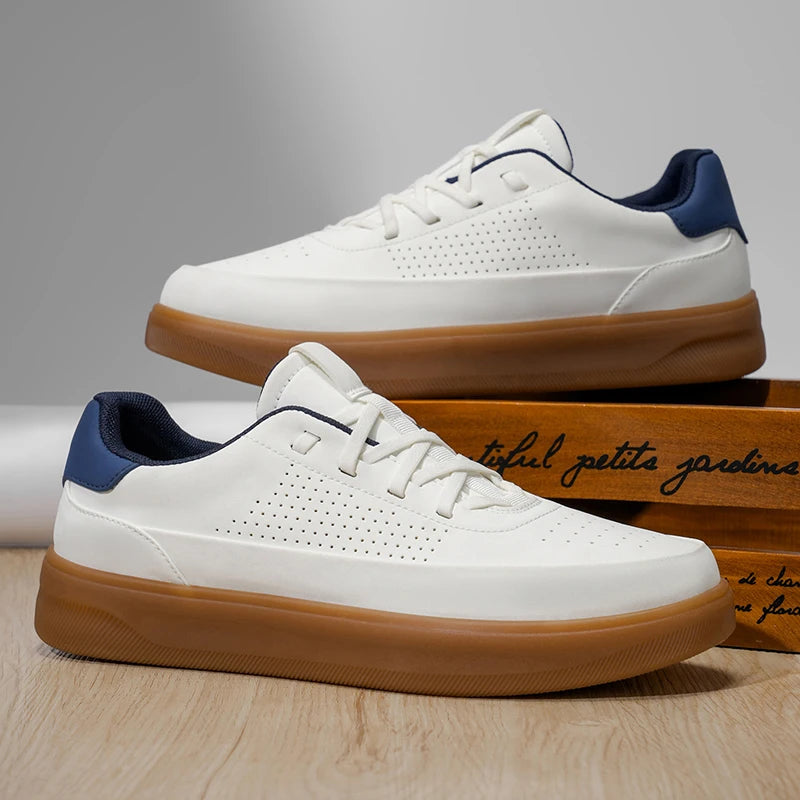 Men's Versatile Casual Sneakers - Lace-Up Running Sports Trainers