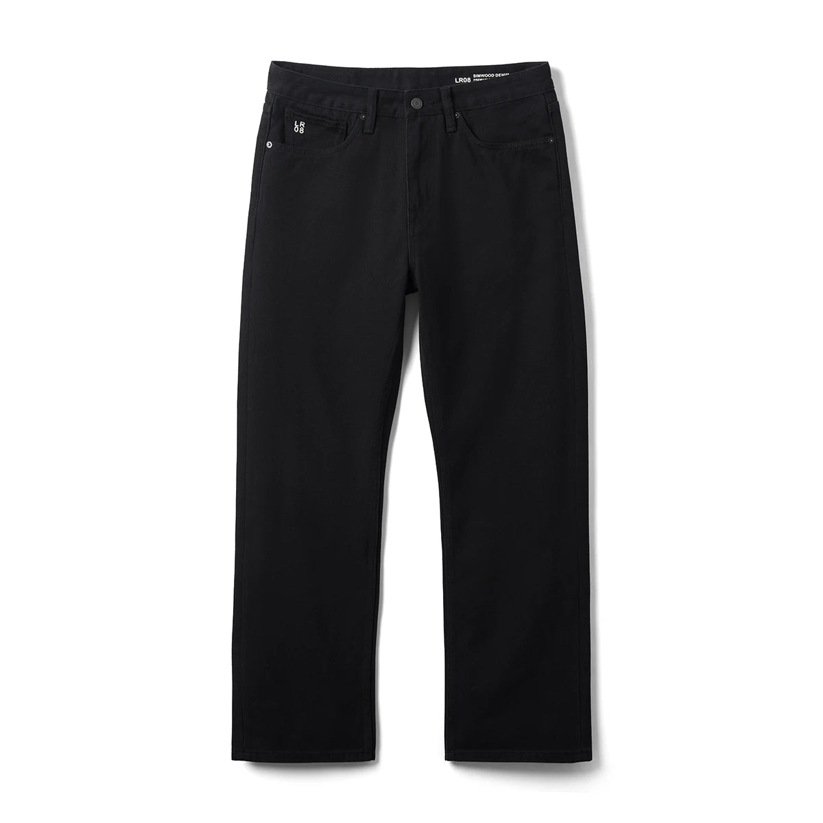 Men's Spring  Loose Relax 11.3oz Washed Vintage Jeans Denim Trousers