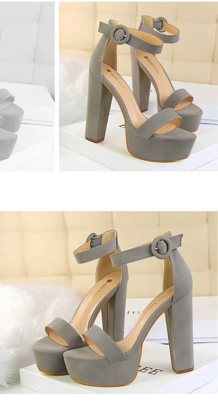 Women's High Heel Platform Shoes