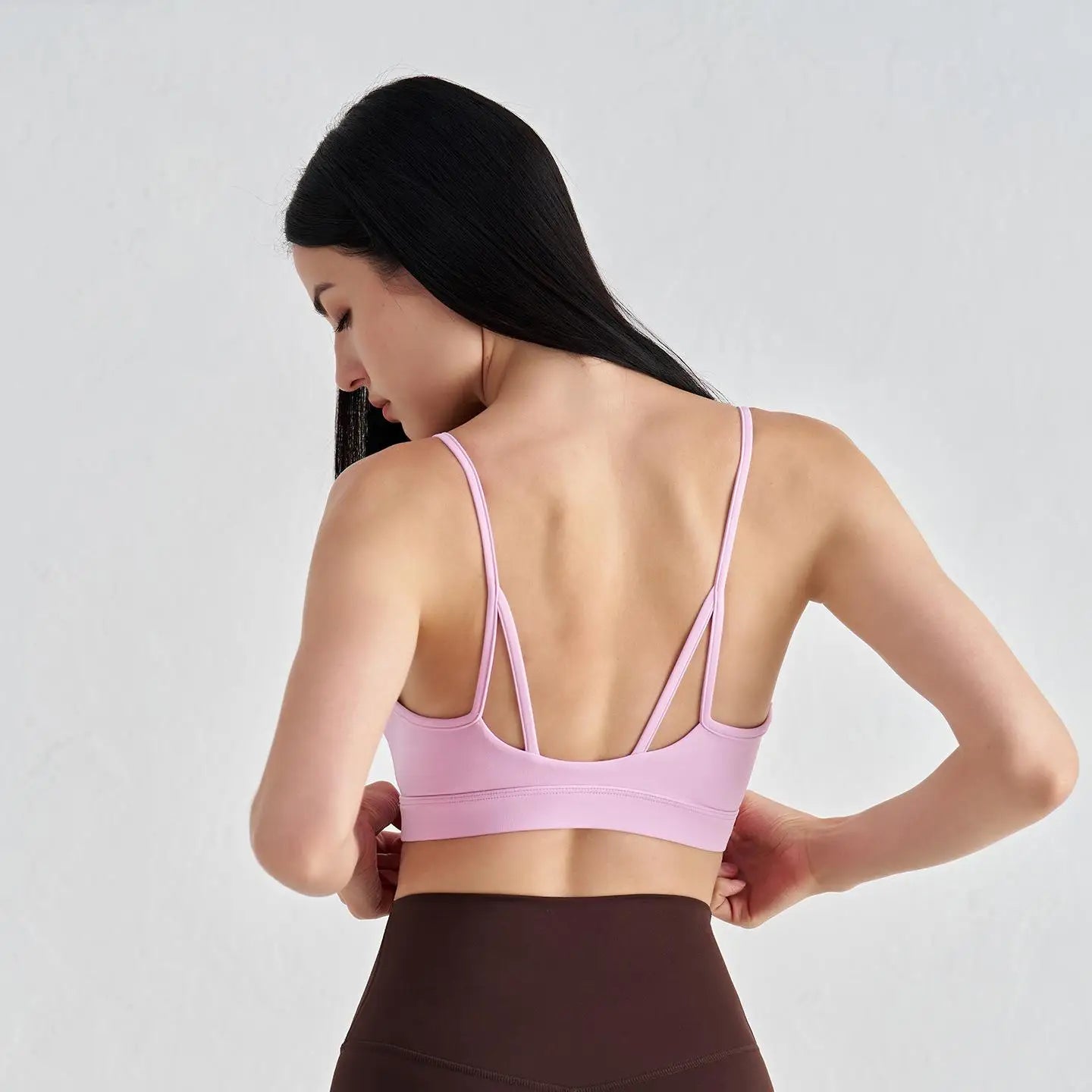 Kitten Ears Yoga Bra Top - Removable Pads & Adjustable Straps