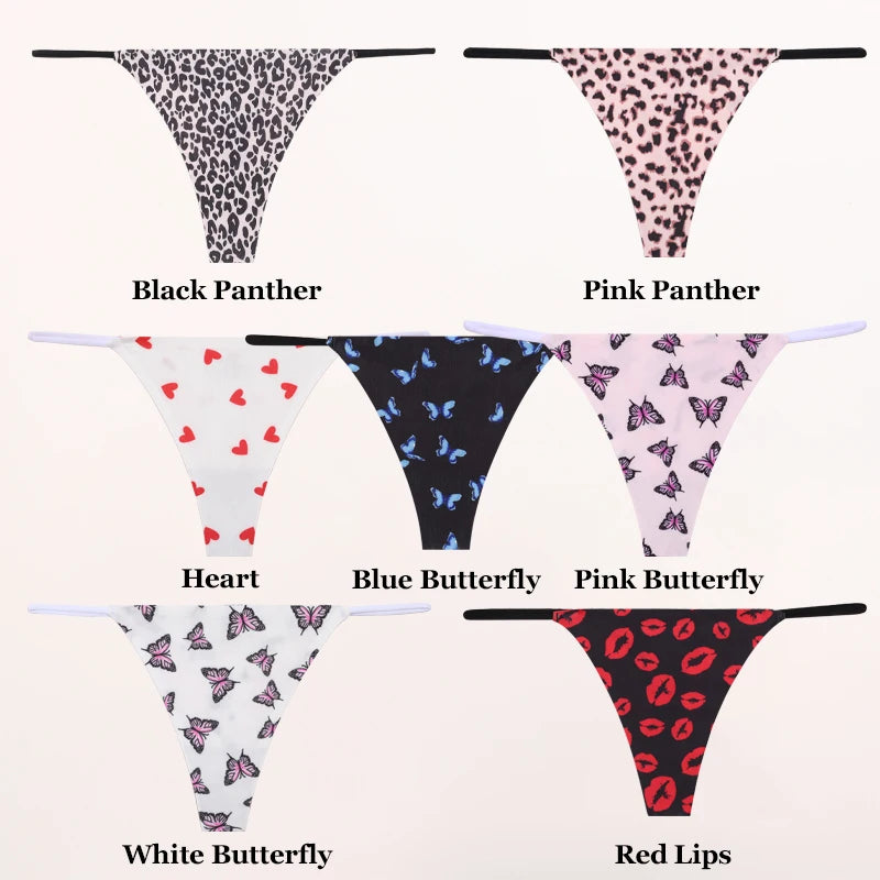 Women's Seamless Silk Thong 3-Pack