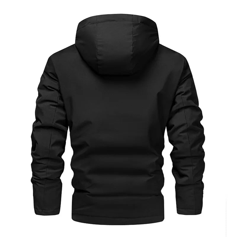 Hooded Parka - Winter Warm Jacket with Detachable Hood