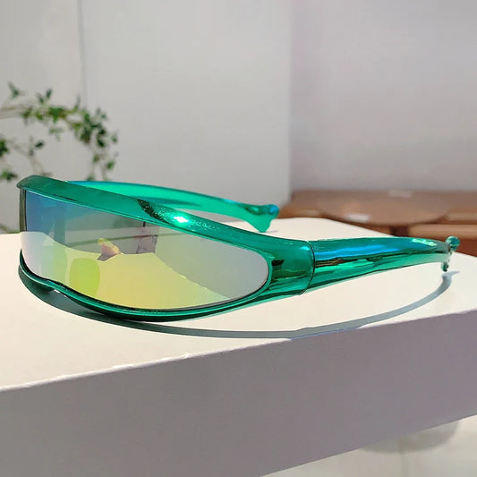 Unisex Stylish Oversized Cycling Design Sunglasses