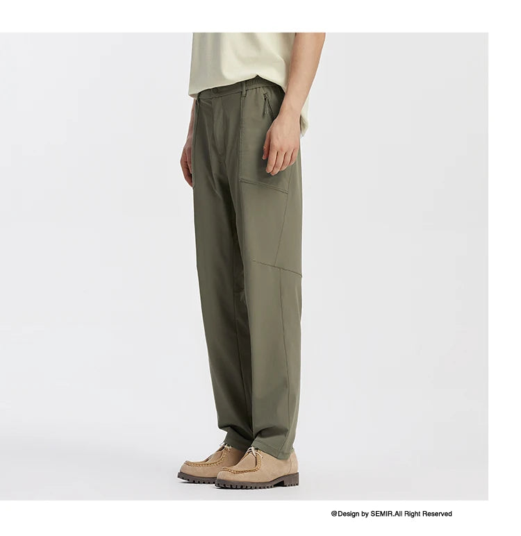 Functional Easy Care Trousers - Moisture Wicking Durable Autumn Pants