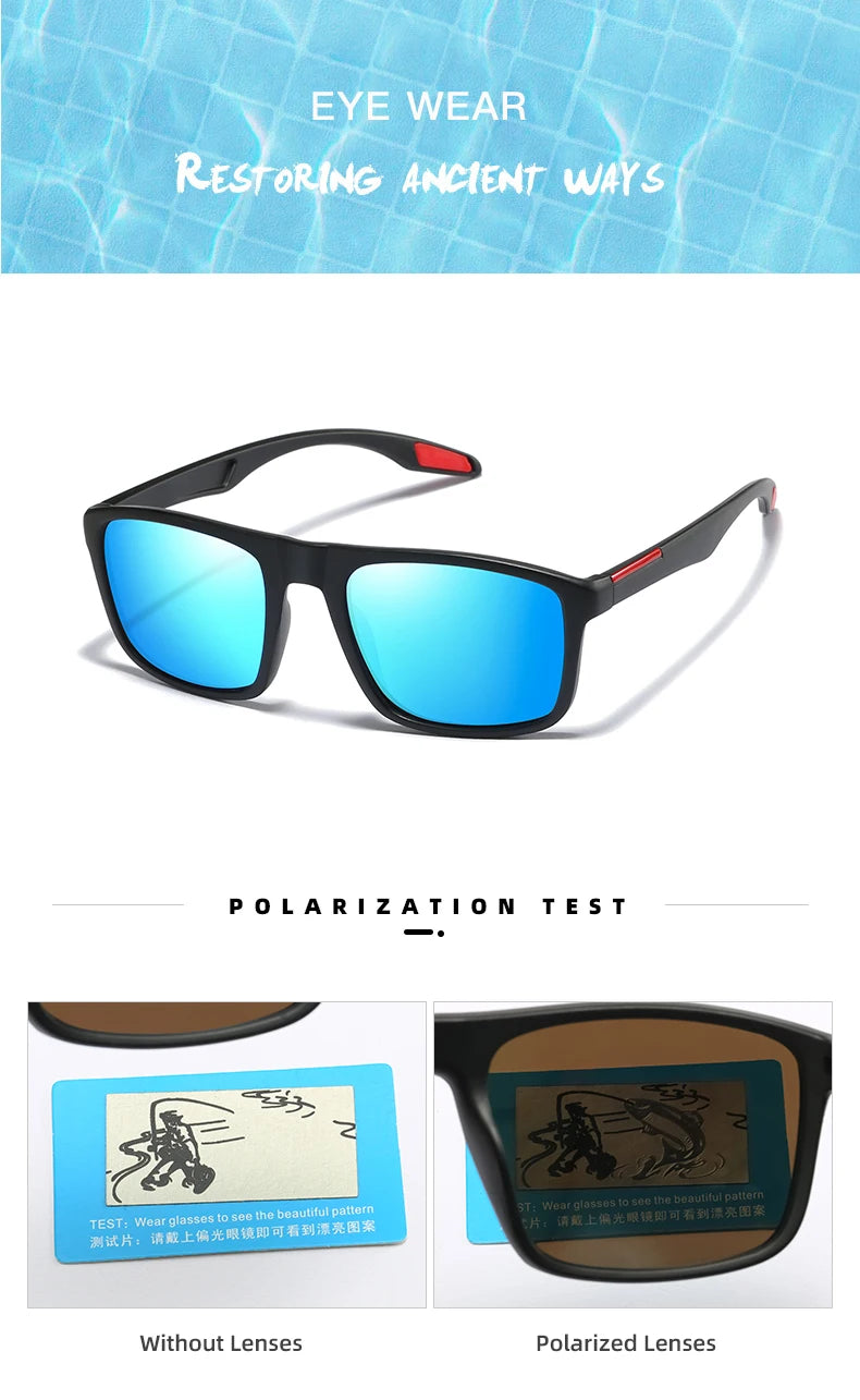 Vintage Polarized Sunglasses - Luxury Designer Style for Men & Women