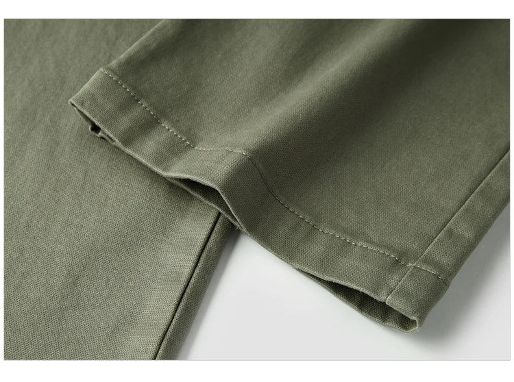Men's Casual Pants - Minimalist Style Long Trousers for Daily Commuting