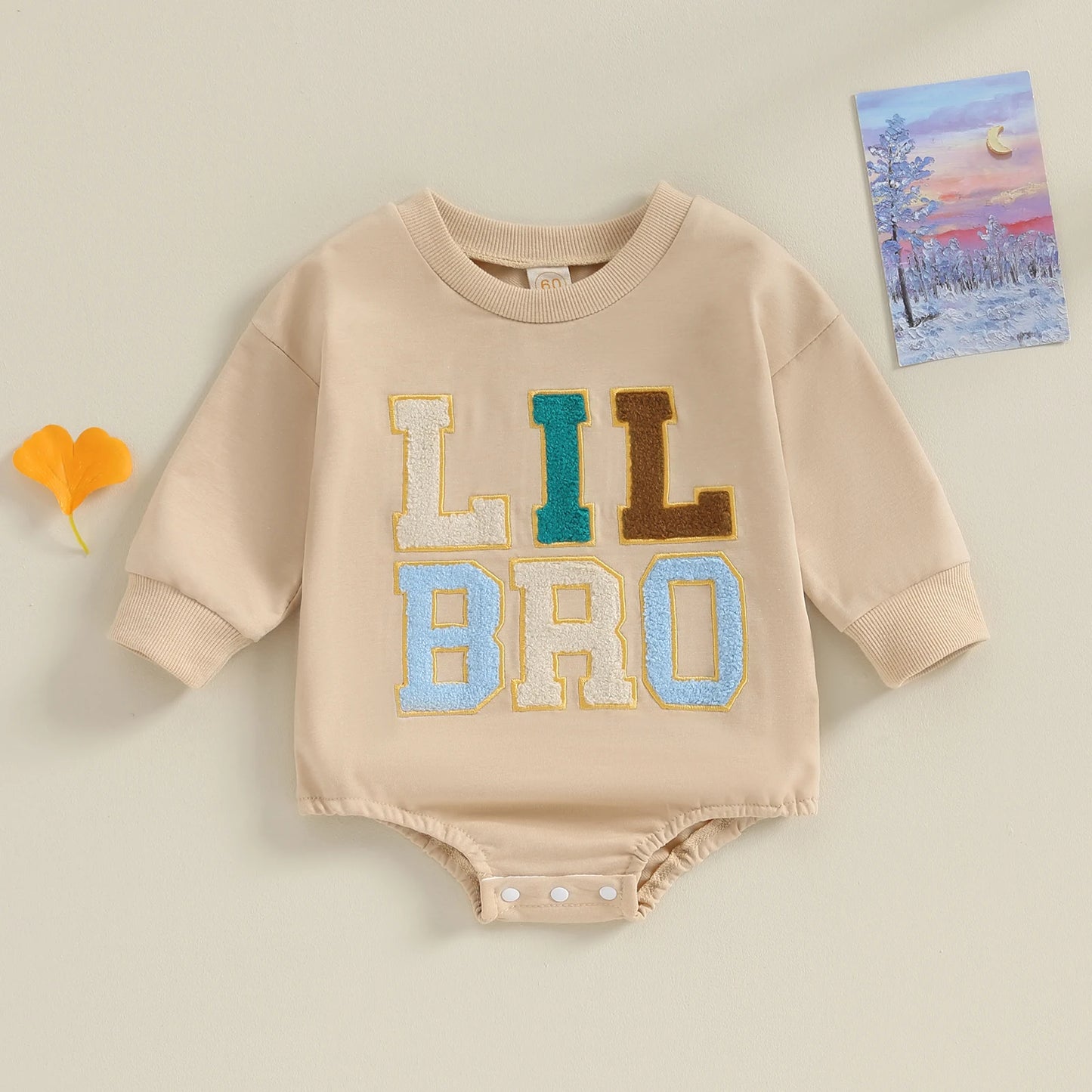 0-4Y Autumn Infant Baby Boys Romper/Babygrow T Shirts Long Sleeve Letter Embroidery Button Sweatshirt Top