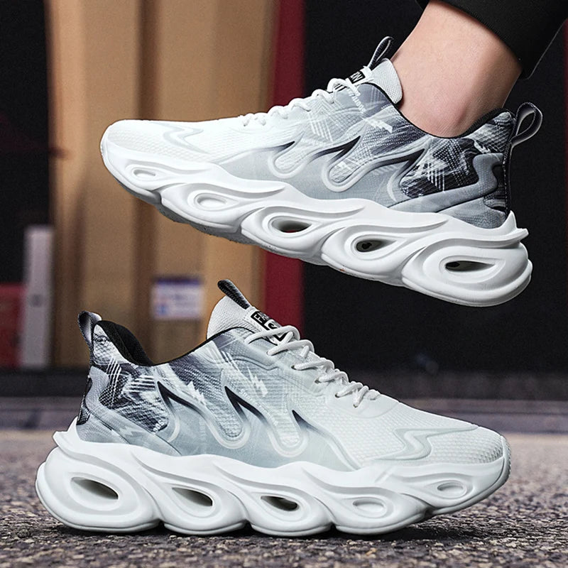 Breathable Sports Shoes for Men - Summer Casual Sneakers