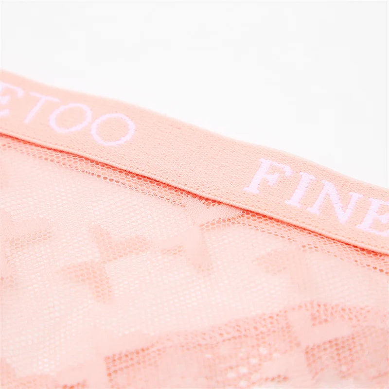 Women's Lace Thong Lingerie 3-Pack