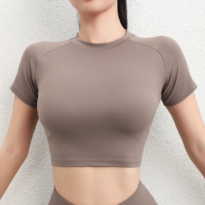 Breathable Nylon Gym Top
