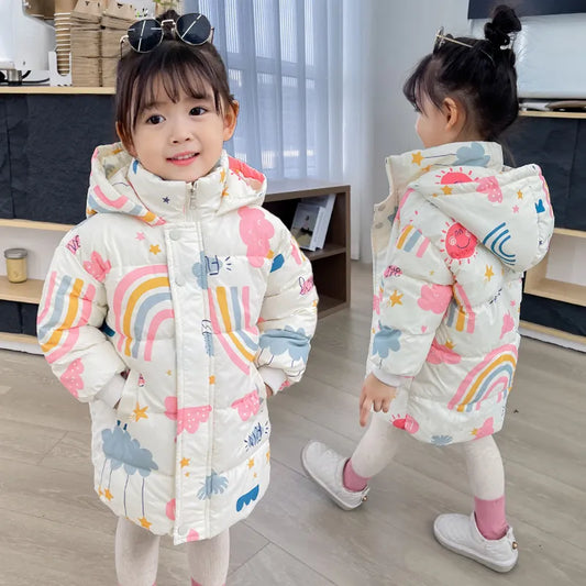 Children's Cotton Windbreaker Coat Jacket For Kids 2-7 Years