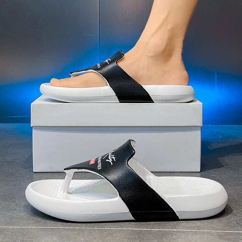 Men's  Summer Flip Flops EVA Platform Outdoor Breathable Sandals Clogs Waterproof Beach Slippers Slides