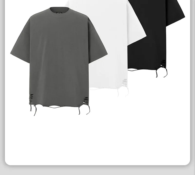 Men's Ripped Cotton Tee