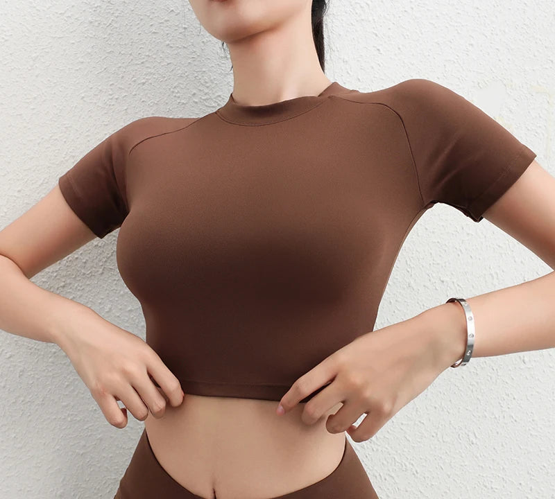 Breathable Nylon Gym Top