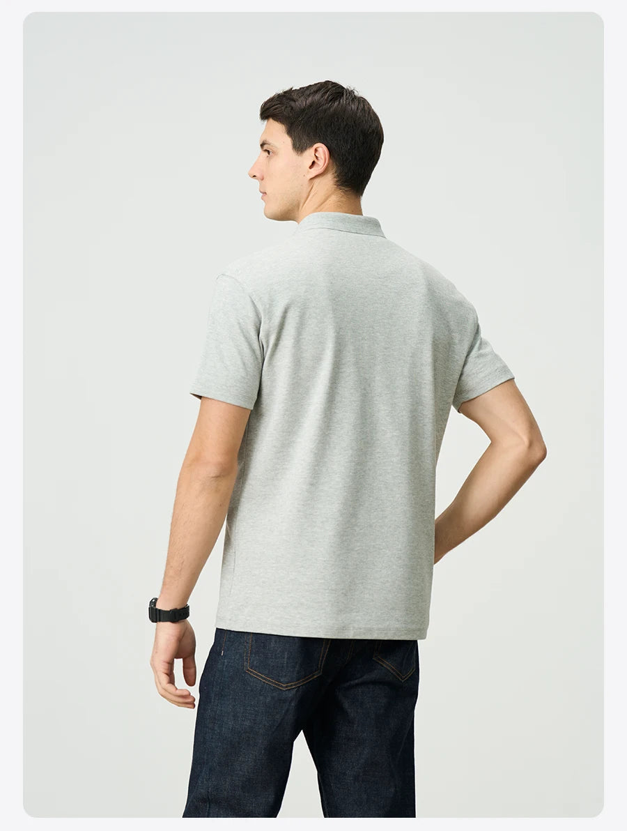Men's Cool Feeling Polo Shirt - Regular Fit Sorona Pique Fabric