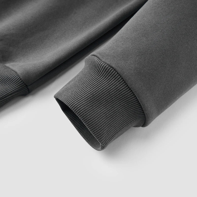 Men's Loose Fit Hoodie - Vintage Graffiti Print Long Sleeve Sweatshirt