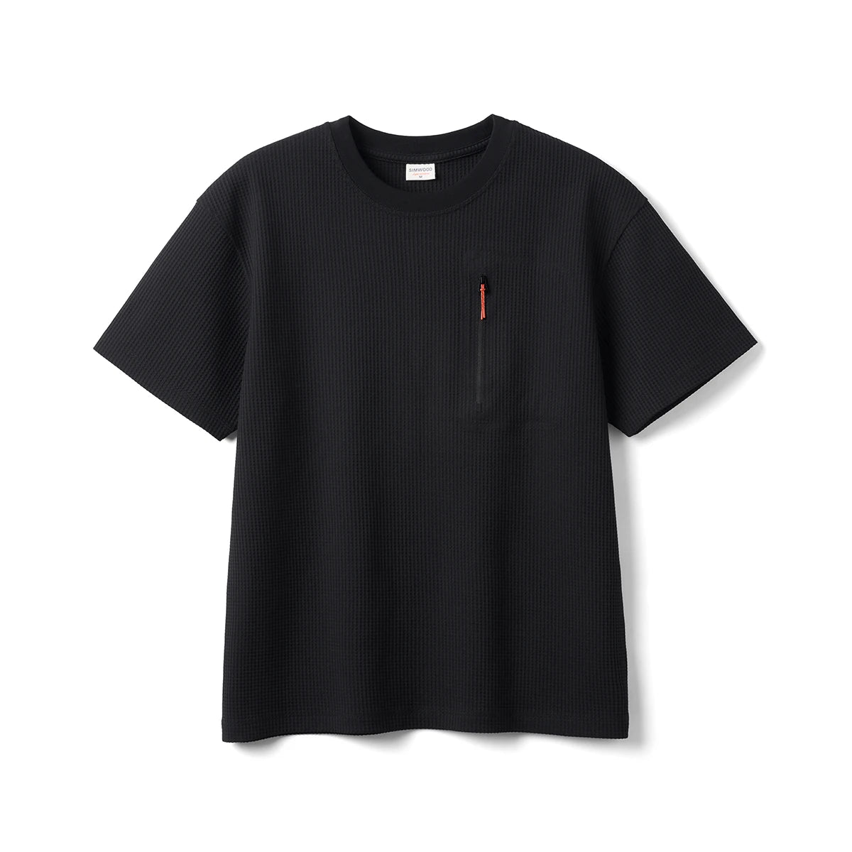 Men's Quick-Dry Sports T-Shirt - 200gsm Waffle Texture Athletic Top