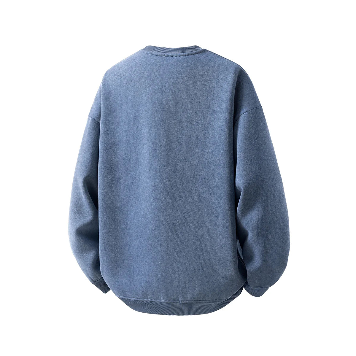 Men's Cotton O-Neck Sweatshirt - Long Sleeve Breathable Streetwear Top