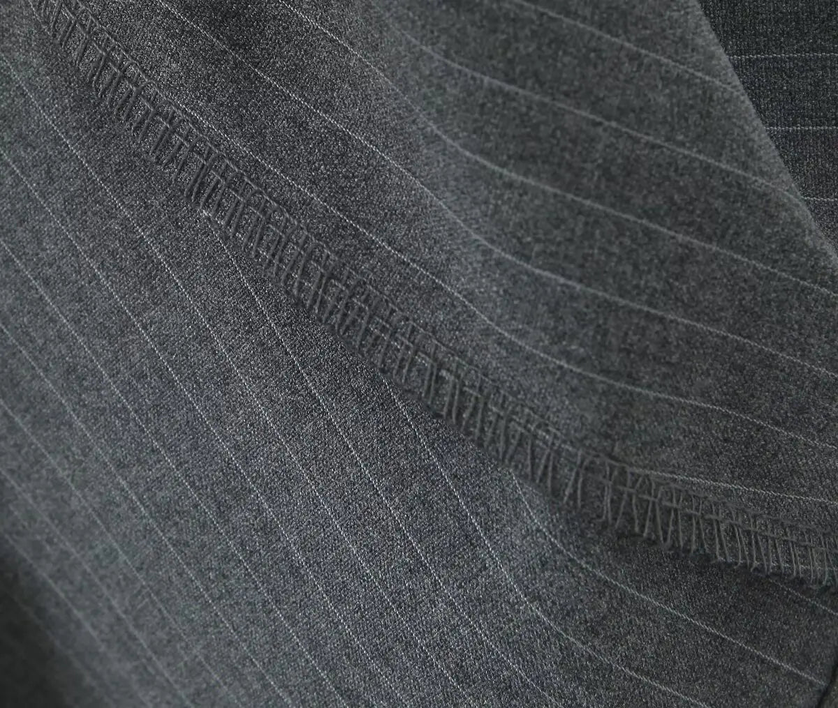 Striped Pencil Mini Skirt