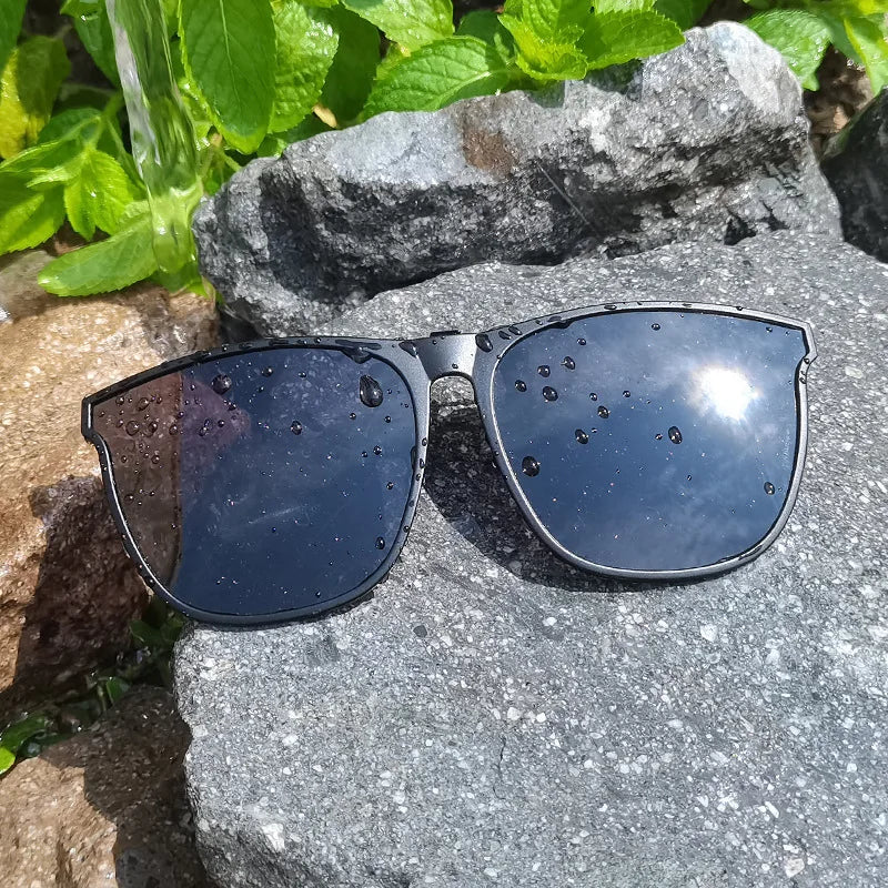 Unisex Polarized Clip Sunglasses
