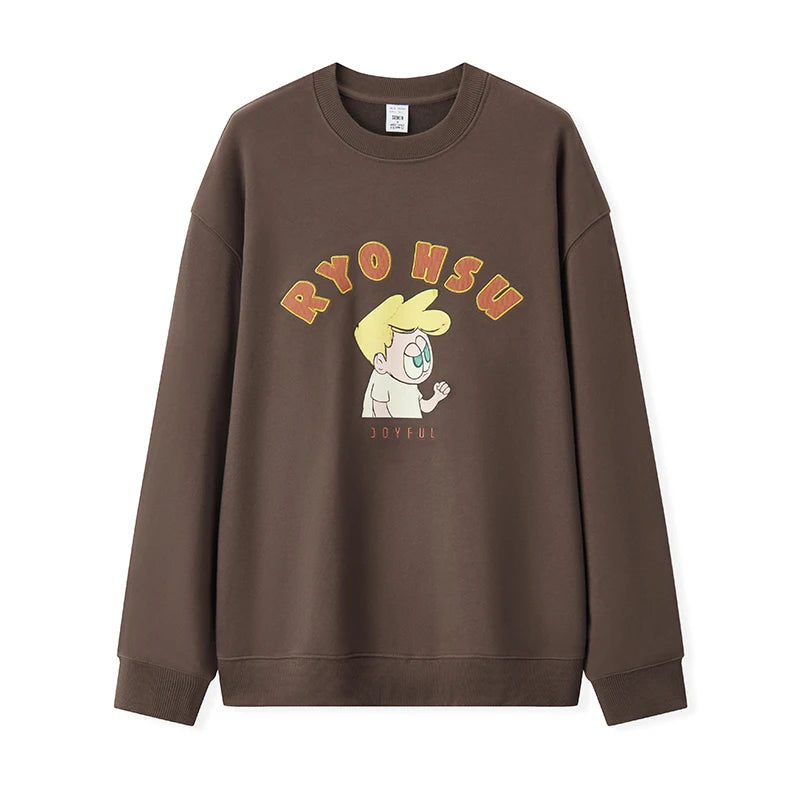 Men's Winter Embroidered Hoodie - Couple Matching Streetwear with Illustration Art Patterns