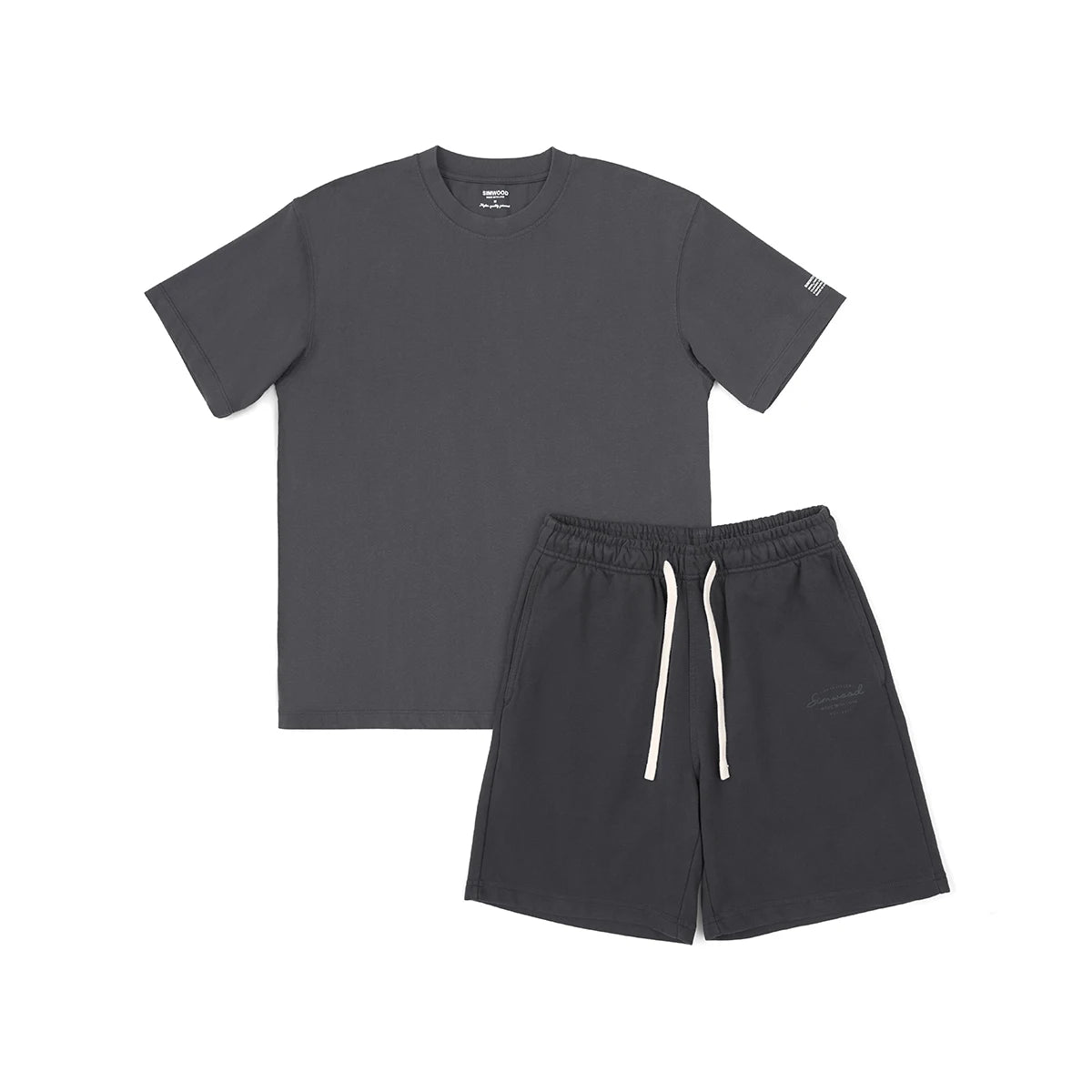 Men's T-Shirt and Shorts Jogging Set Athletic Sports  2 Piece Outfit