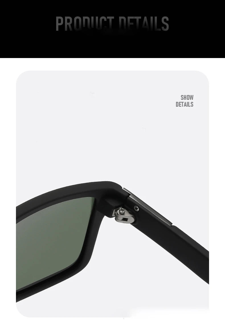 Retro Polarized Sunglasses - UV400 Anti-Glare Driving Eyewear