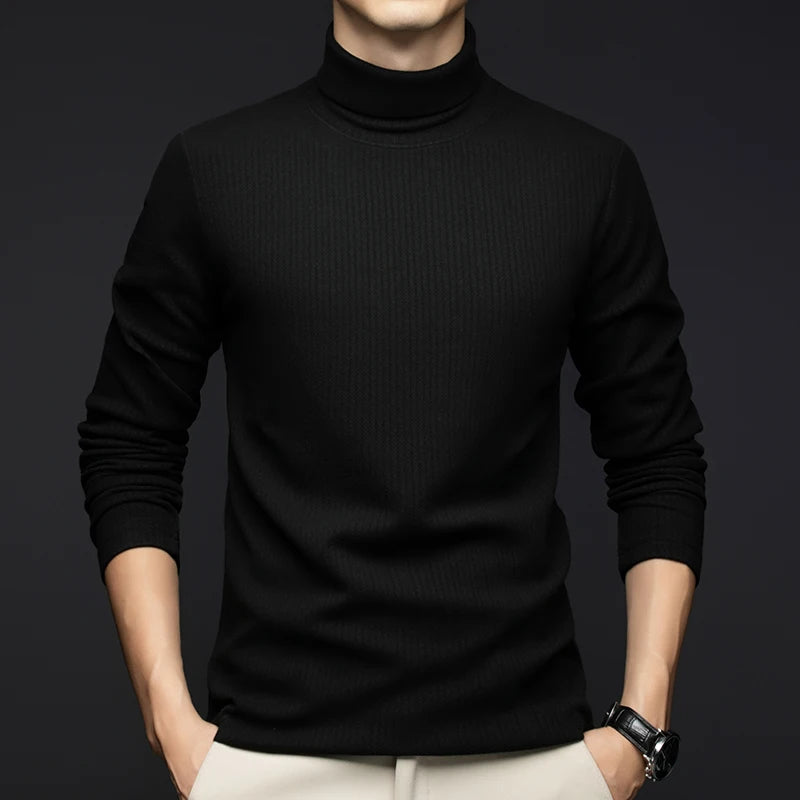 Men's Turtleneck Knitted Sweater