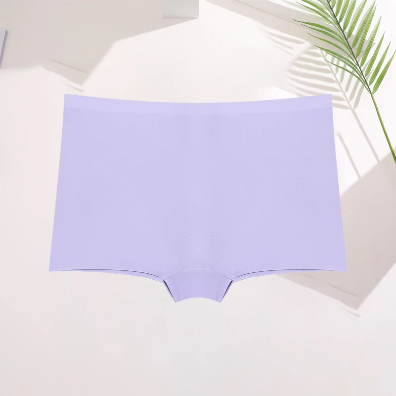 Women's Seamless Stretch Bodyshorts Low-Waist Breathable Underwear Comfortable Lingerie